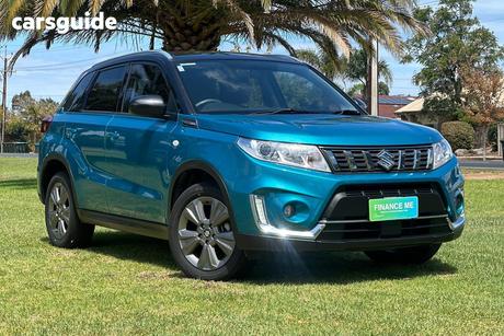 Blue 2018 Suzuki Vitara Wagon Rt-S