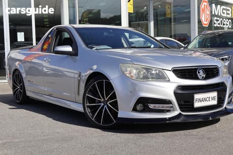 Silver 2014 Holden UTE Utility Sv6 Storm