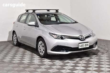 Silver 2015 Toyota Corolla Hatchback Ascent