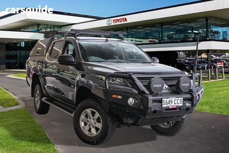 Grey 2019 Mitsubishi Triton Double Cab Pick Up Glx Plus (4X4)