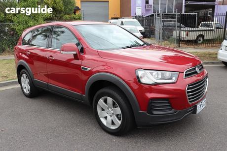 Red 2016 Holden Captiva Wagon 7 Ls (Fwd)