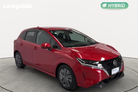 Red 2022 Nissan Note Hatch E-POWER X