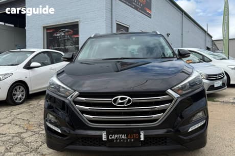 Black 2016 Hyundai Tucson Wagon Elite (Awd)