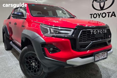 Red 2023 Toyota Hilux Double Cab Pick Up Gr-Sport (4X4)