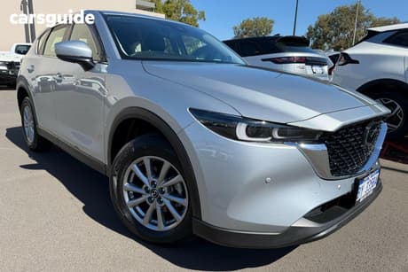 Silver 2022 Mazda CX-5 Wagon Touring (Awd)