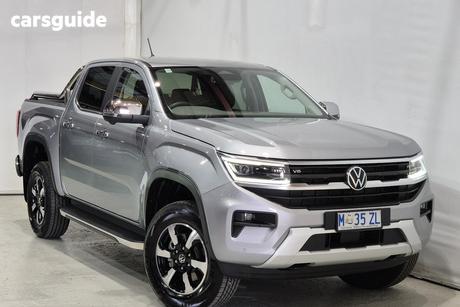 Silver 2024 Volkswagen Amarok Dual Cab Utility Style Tdi600 4Motion