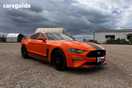 Orange 2020 Ford Mustang Fastback Gt 5.0 V8