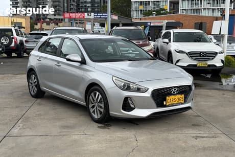 Silver 2018 Hyundai I30 Hatchback Active
