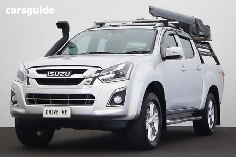 Silver 2018 Isuzu D-MAX Crew Cab Utility Ls-Terrain Hi-Ride (4X4)