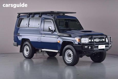 Blue 2023 Toyota Landcruiser Lc78 Gxl