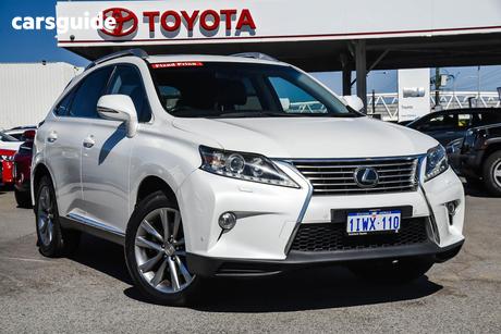 White 2013 Lexus RX350 Wagon Sports Luxury