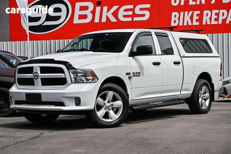 White 2020 RAM 1500 Crew Cab Utility Express (4X4)