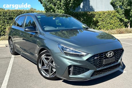 Green 2025 Hyundai I30 Hatchback N Line Mhev