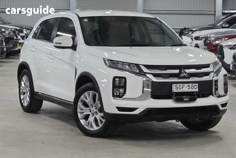 White 2020 Mitsubishi ASX Wagon Es Adas ( 2Wd)