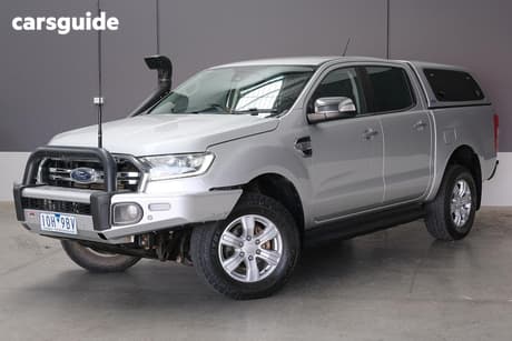 Silver 2018 Ford Ranger Double Cab Pick Up Xlt 3.2 (4X4)