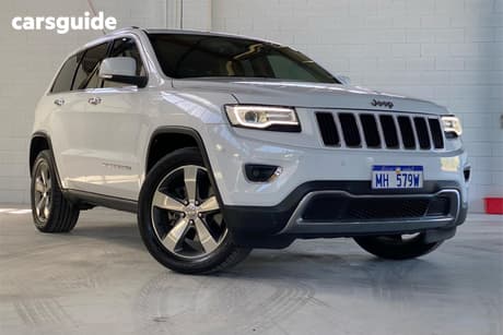 White 2014 Jeep Grand Cherokee Wagon Limited (4X4)