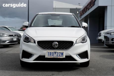 White 2020 MG MG3 Hatchback Excite (With Navigation)