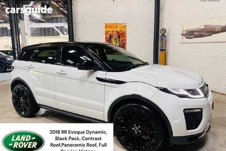 White 2018 Land Rover Range Rover Evoque Wagon Td4 (110Kw) Se Dynamic