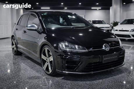 Black 2017 Volkswagen Golf Hatchback R