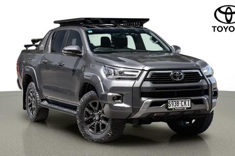 Grey 2021 Toyota Hilux Double Cab Pick Up Rogue (4X4)