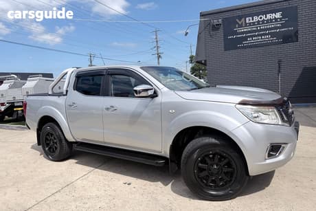 Silver 2015 Nissan Navara Dual Cab Utility St (4X4)