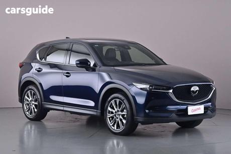 Blue 2019 Mazda CX-5 Wagon Akera (4X4)