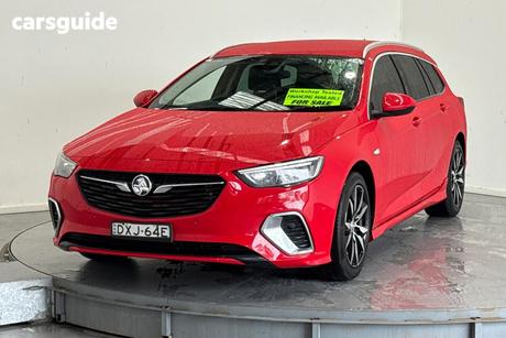 Red 2018 Holden Commodore Sportswagon Rs