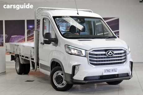 White 2023 LDV Deliver 9 Cab Chassis Lwb 2 Seat