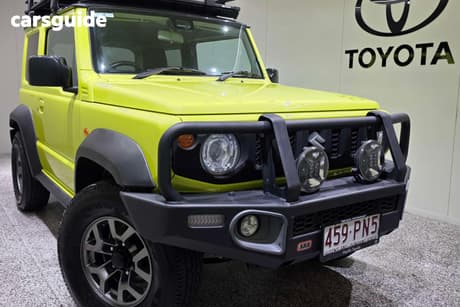 Yellow 2021 Suzuki Jimny Wagon Glx (Qld)