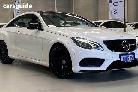 White 2015 Mercedes-Benz E250 Coupe