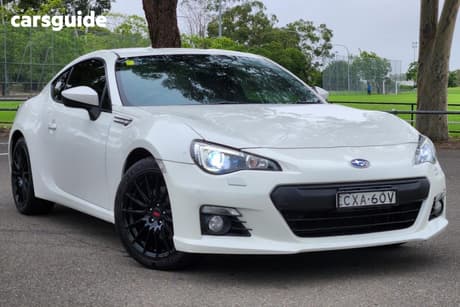 White 2015 Subaru BRZ Coupe