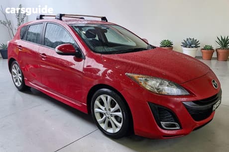 Red 2011 Mazda 3 Hatchback Sp25