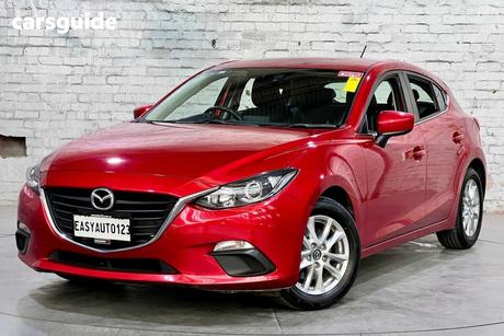 Red 2014 Mazda 3 Hatchback Touring