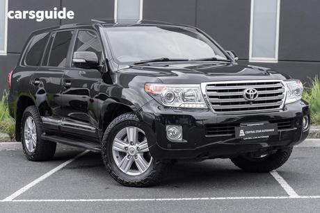 Black 2015 Toyota Landcruiser Wagon Sahara (4X4)