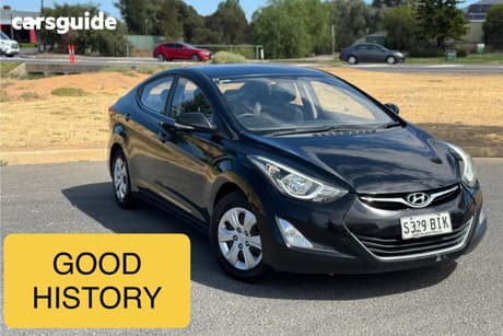 Black 2015 Hyundai Elantra Sedan Active