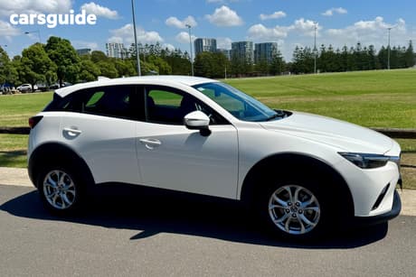 White 2023 Mazda CX-3 Wagon G20 Pure