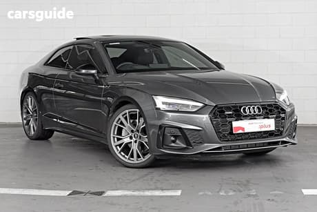 Grey 2022 Audi A5 Coupe 45 Tfsi Quattro S Line Mhev