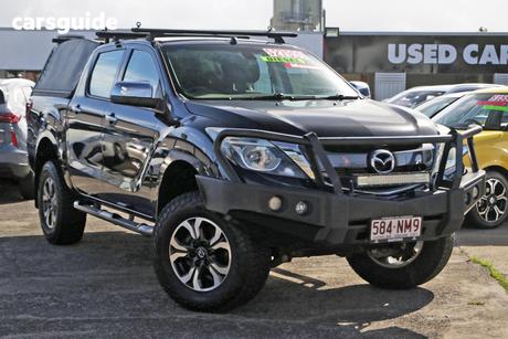 Black 2017 Mazda BT-50 Dual Cab Utility Xtr (4X4)