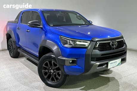 Blue 2023 Toyota Hilux Double Cab Pick Up Rogue (4X4)