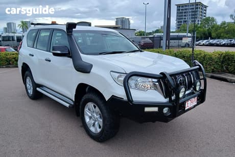 White 2022 Toyota Landcruiser Prado Wagon Gx