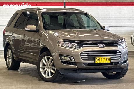 Beige 2016 Ford Territory Wagon Ts (Rwd)