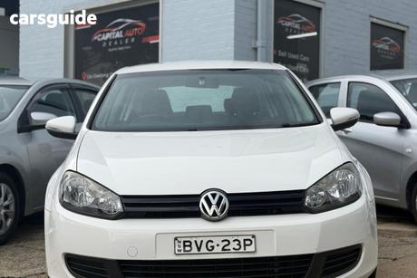 White 2011 Volkswagen Golf Hatchback 90 Tsi Trendline
