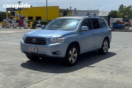 Blue 2009 Toyota Kluger Wagon Kx-S (Fwd)
