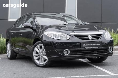 Black 2011 Renault Fluence Sedan Privilege