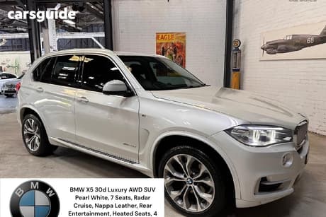White 2014 BMW X5 Wagon Xdrive 30D