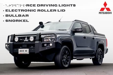 Grey 2024 Mitsubishi Triton Double Cab Pick Up Gsr (4X4)