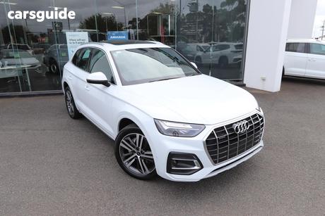 White 2025 Audi Q5 Wagon 40 Tdi Quattro Sport Mhev