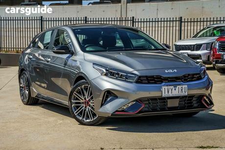 Grey 2022 Kia Cerato Hatchback Gt Safety Pack