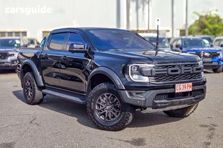 Black 2023 Ford Ranger Double Cab Pick Up Raptor 3.0 (4X4)