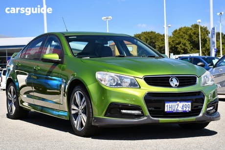 Green 2015 Holden Commodore Sedan Sv6